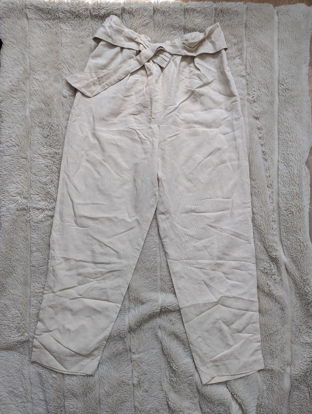 Mango Pantaloni: Hose, Mango Suit, Leinen, Grösse S – Nuovo e nell'imballaggio originale da Zofingen venduto da Droni_A