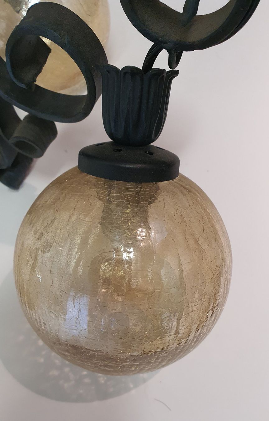 Kronleuchter & Deckenlampen: Massive Vintage Schmied-Eiserne Deckenlampe / 37 – Gebraucht aus Grenchen von sale.manager 3