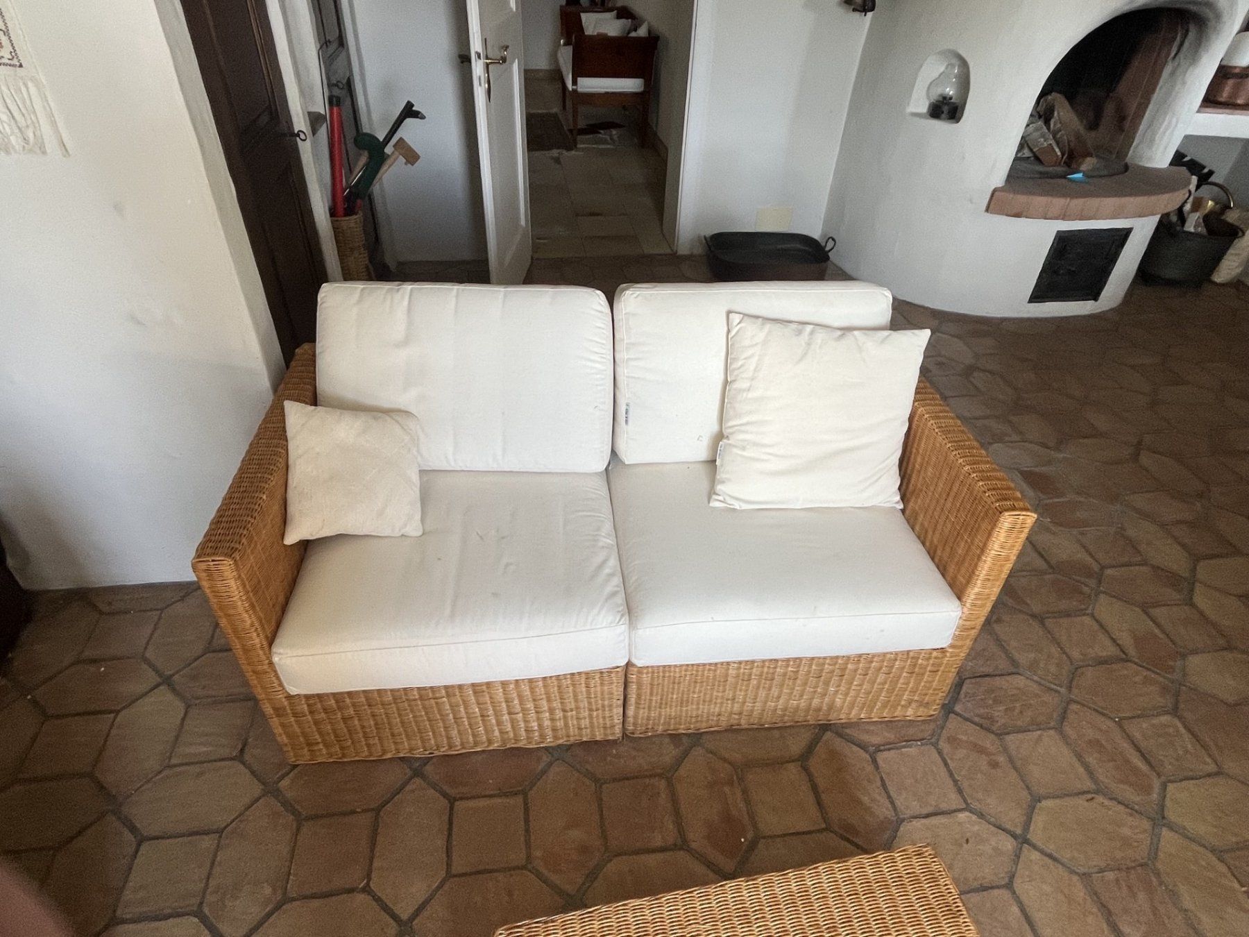 Sofas: Rattan Möbelset – D'occasion à Luzern par Marcito02 3