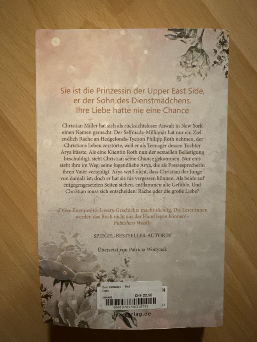 Libri: Cruel Castaways Rival L. J. Shen – Usato da Winterthur venduto da MatteaL19 1