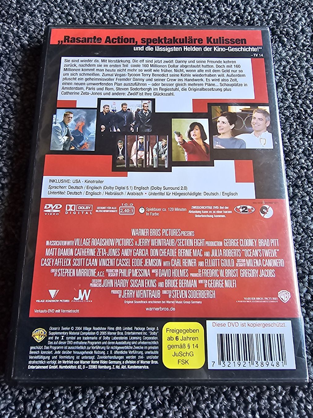 Tutti i DVDs: Ocean's Twelve DVD(20347) – Usato da Ruswil venduto da jan_bxl5 1