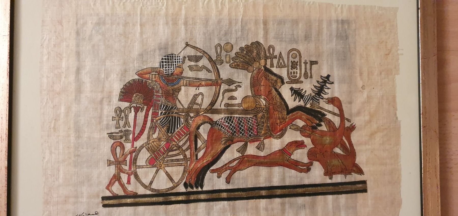 Poster & Bilder: Papyrus - Galerie Bild Ägypten – Gebraucht aus Rheineck von Jmurmeli 1