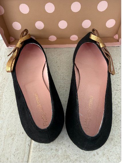 Scarpe da donna: Pretty Ballerinas mit Bronze Mäscheli Grösse 40 – Usato da Brig venduto da clo_8qjr 2