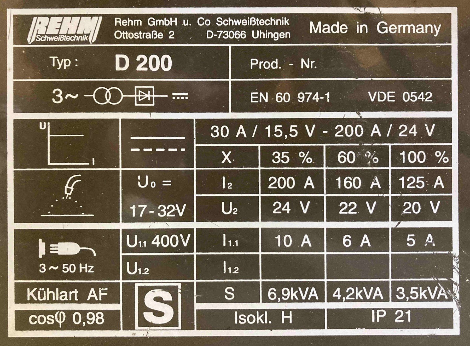 Löten & Schweissen: MAG Schweissgerät Rehm D200 mit Kabelrolle – Gebraucht aus Stein am Rhein von fab_gsy9 3