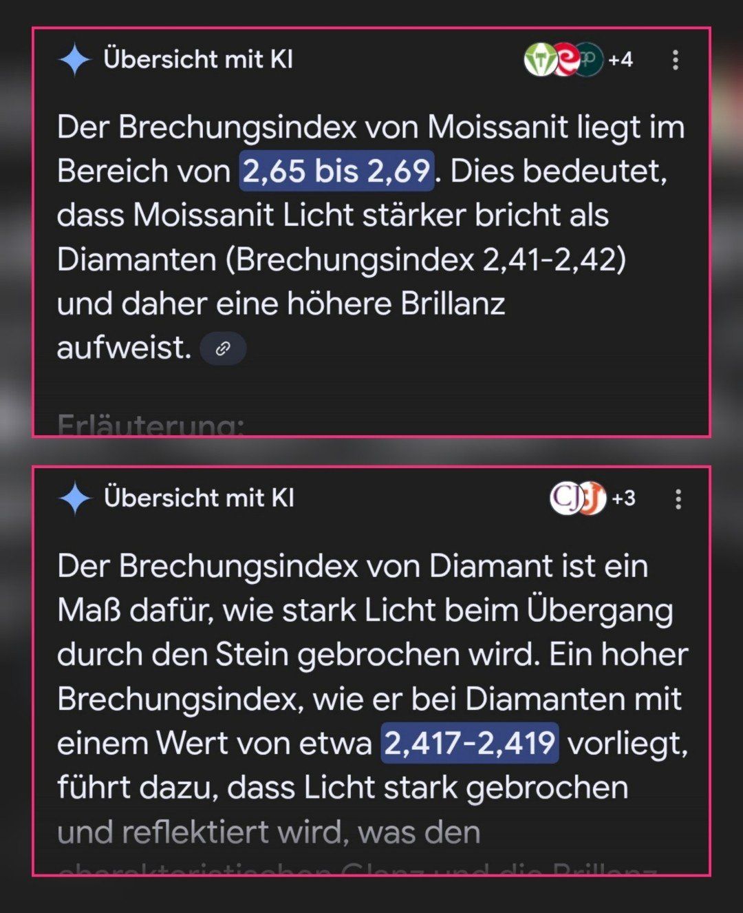 Bagues: Wunderschöner Solitär Ring, mit Moissanite – Neuf (Voir description) à Ettenhausen TG par CH2300 5