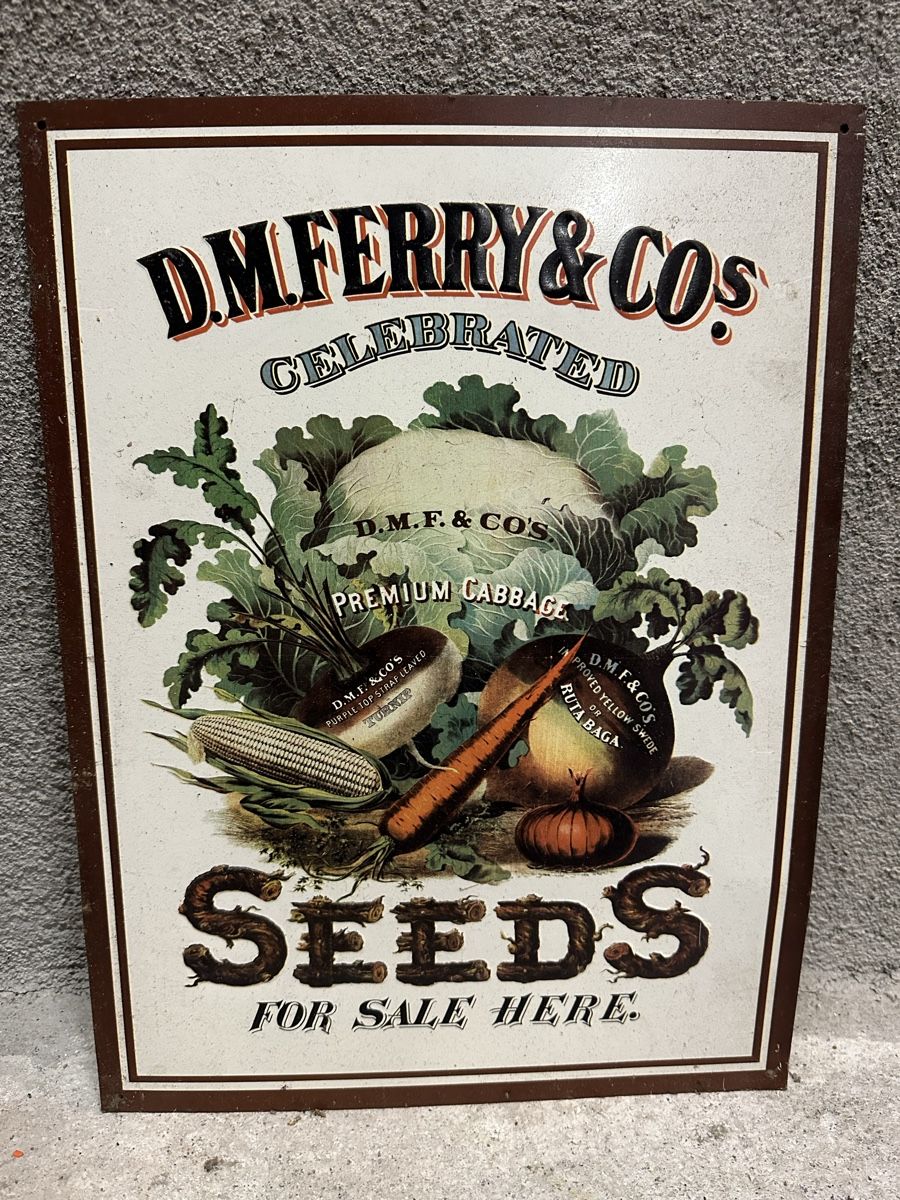 Insegne: Seeds Werbung reklame – Usato da Reinach AG venduto da rares75