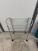 3-Tier Metal Storage Trolley on Wheels
