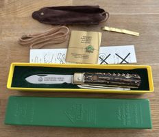 Jagdmesser Puma Universal 959 Hirschhorn Neu Jagdmesser