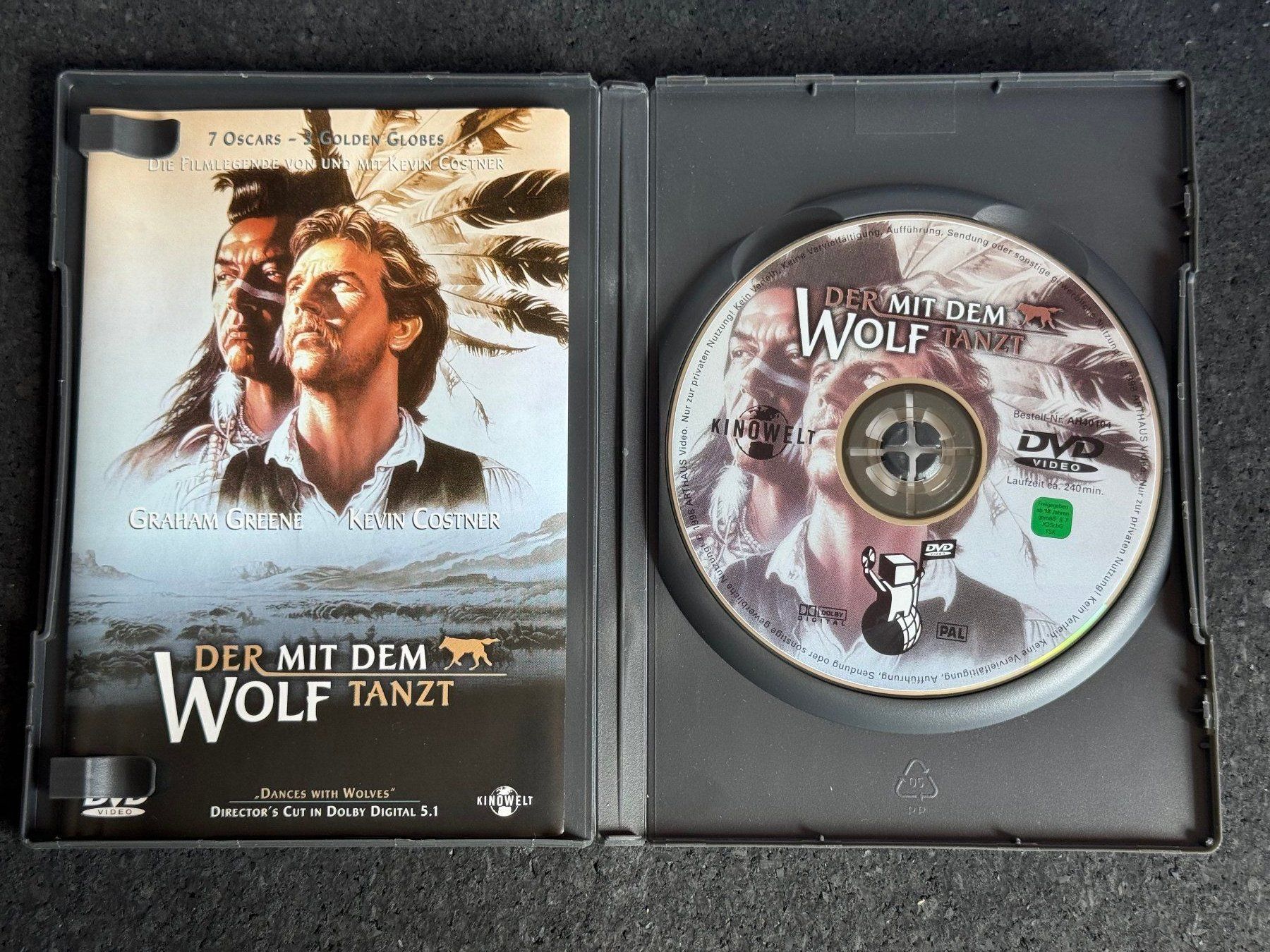 Alle DVDs: Der mit dem Wolf tanzt "Dances with Wolves" DVD DE/EN – Gebraucht aus Fribourg von tschjoly 4