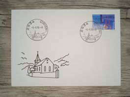 TR18 Enveloppe + Timbre Suisse 1994