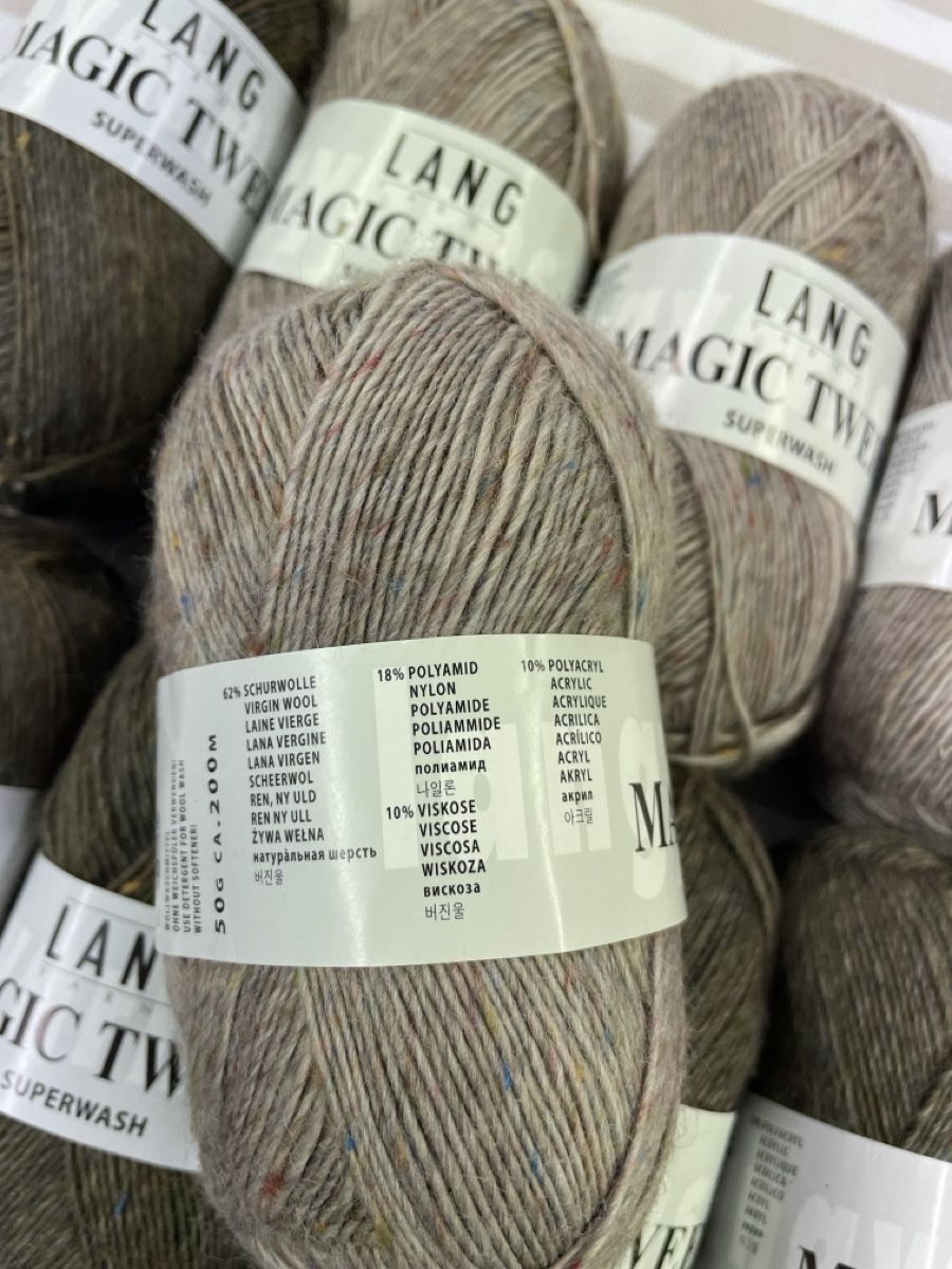 Lang Yarns Lana: 9 Knäuel Markenwolle  – Nuovo (secondo la descrizione) da Lohn Ammannsegg venduto da ant_5l6r 2