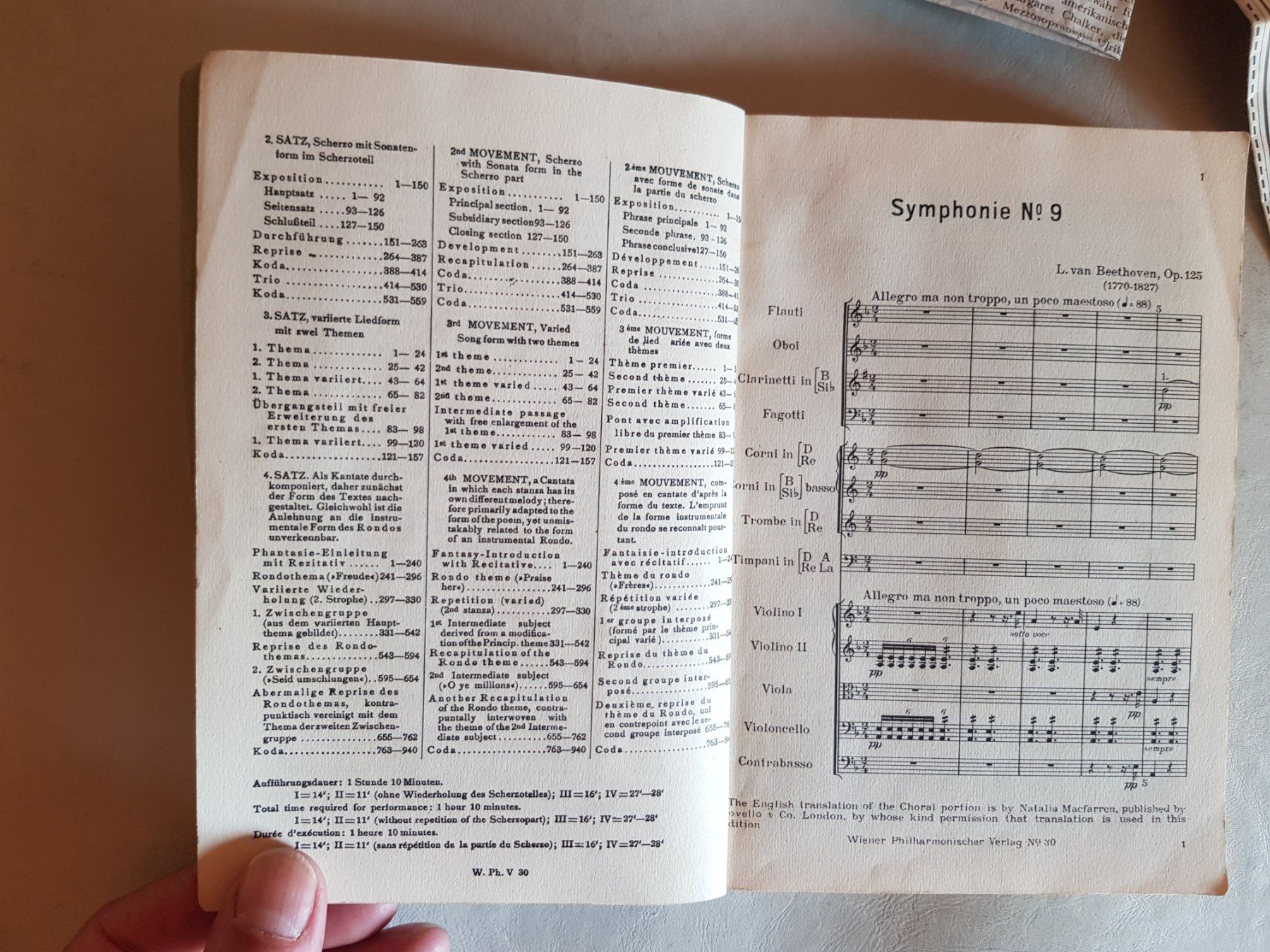 Libri: BEETHOVEN - Philharmonica 1947 D-Moll – Usato da Walterswil BE venduto da Lonitti 7