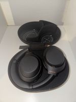 Sony WH-1000XM4 headphones with case black