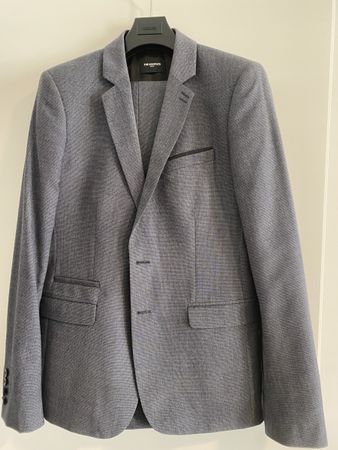Veste + pantalon de costume The Kooples gris, taille 48,