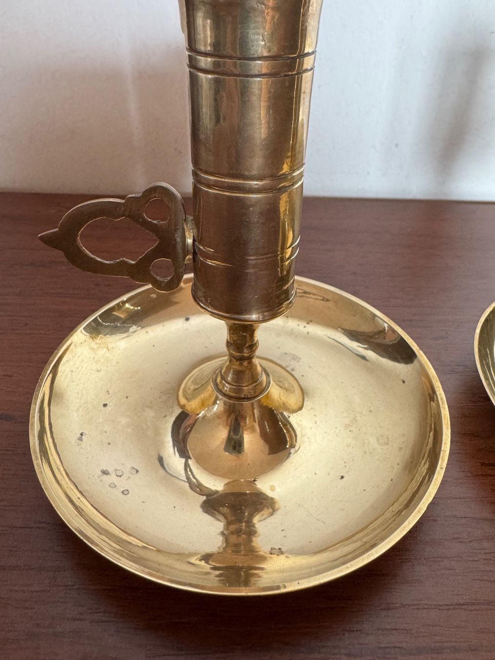 Portacandele: 2er Set verstellbarer Messing Kerzenhalter – Usato da Balsthal venduto da armenharut 1