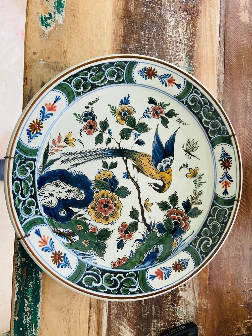 Teller: Royal Delft Seltener bunter Teller – Gebraucht aus Gipf-Oberfrick von Iberico 3