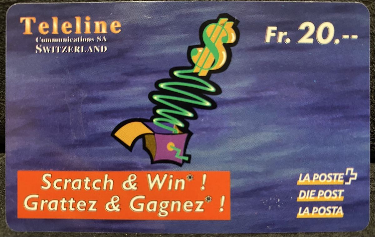 Telefon- & Taxkarten: Teleline – Gebraucht aus Lausanne von babacard10