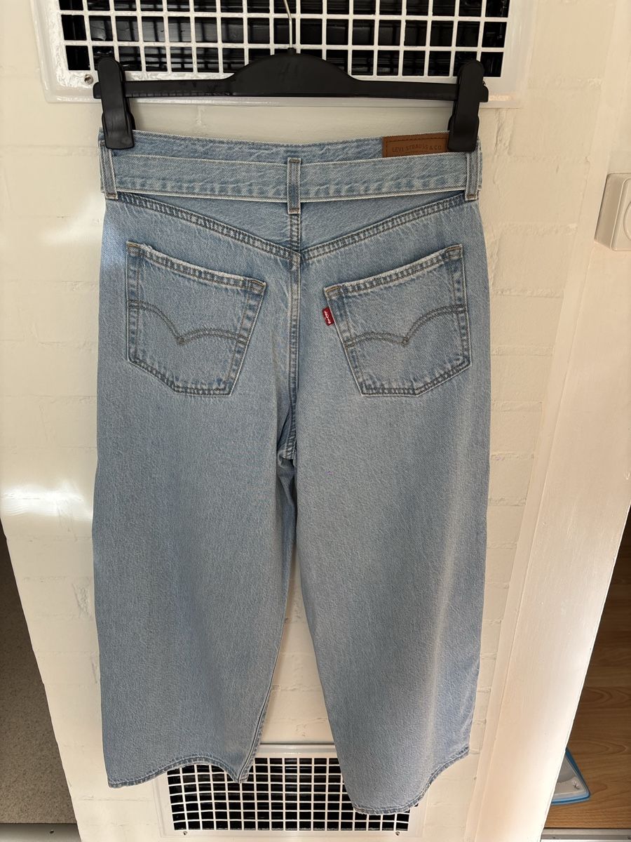 Levi's Jeans: Levis Damen Jeanshose mit Gürtel, hellblau – Nuovo (secondo la descrizione) da Zug venduto da alex___4 4