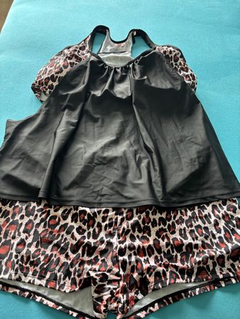 Tankini Leo-Look, Gr. 50/52