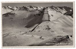 Weissfluhjoch, Skigebiet, Stempel des Restaurants, um 1940