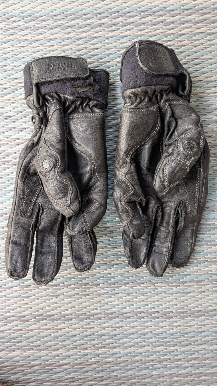 Guanti & manicotti: Motorradhandschuhe Leder, Schwarz – Usato da Richterswil venduto da andrinsto 1