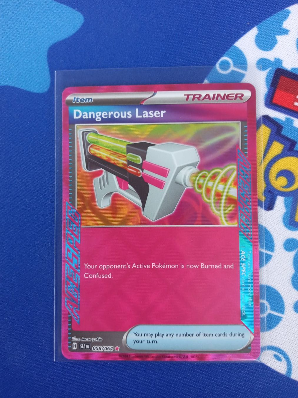 floatzel pokemon card value Pokemon Dangerous Laser ACE Night Wanderer sv6a 054/064 Japanese Singl —  Japan2UK main image 1