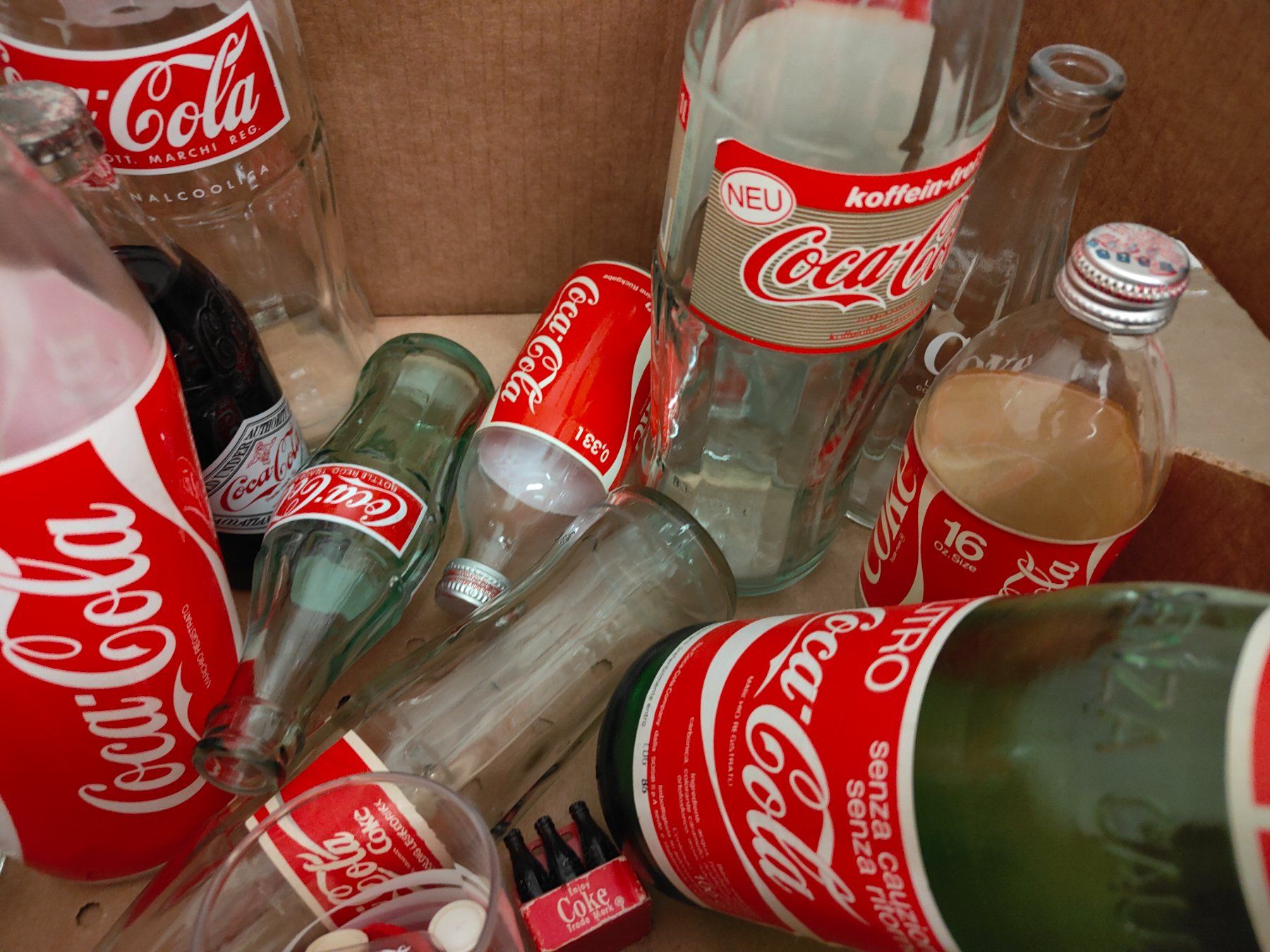 Apparecchiature e tecnologia a gas: Coca-Cola Glasflaschen Sammlung – Usato da Olten venduto da Mezopotamya 2