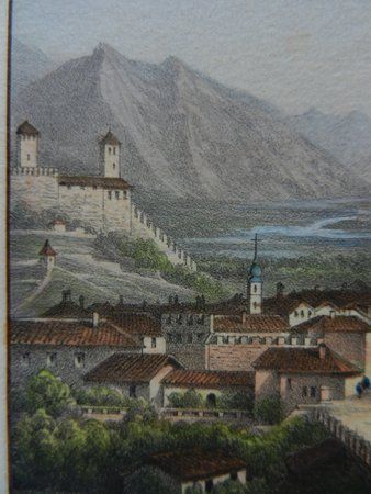 Stiche: Bellinzona Ticino – Gebraucht aus Risch von Rischli15 6