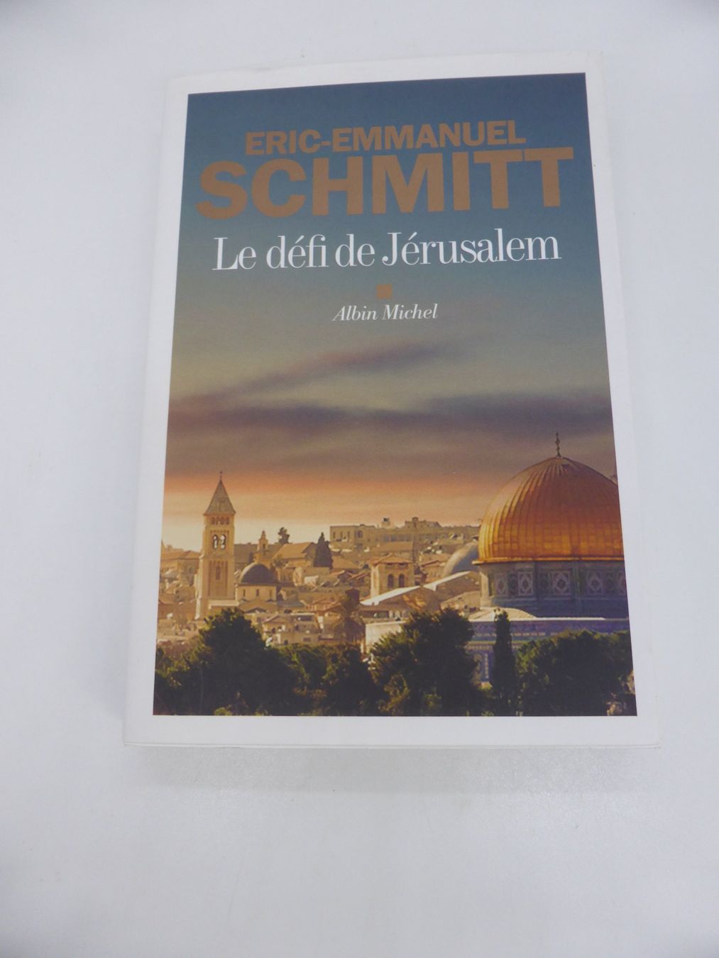 Libri: Eric-Emmanuel Schmitt - Le défi de Jérusalem - 2023 – Usato da Porrentruy venduto da Kim017
