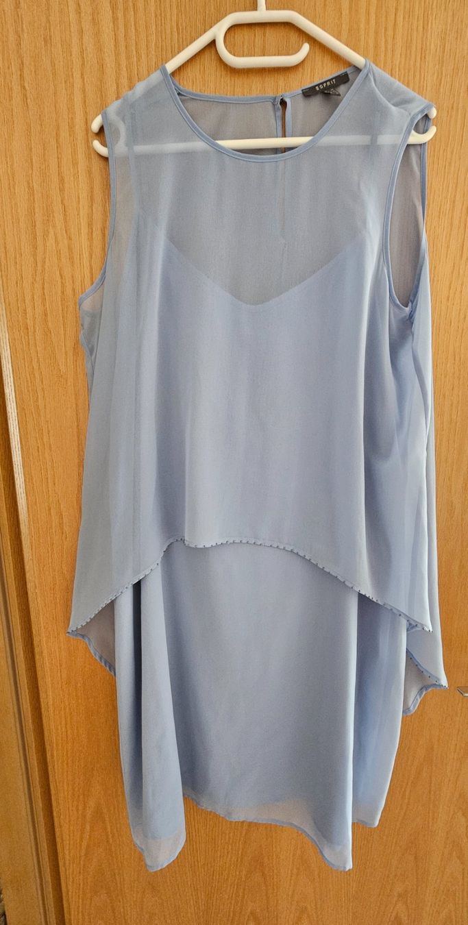 Esprit Vestiti: Esprit Sommerkleid Grösse 44 hellblau – Usato da Uetendorf venduto da Sisanik