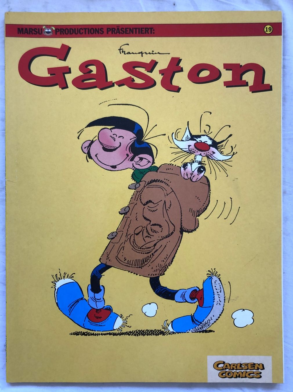 BD: GASTON - Gesammelte Katastrophen - Nr.19  - Carlsen Comics – D'occasion à Schaffhausen par durruti