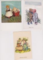 5 Cartes postales anciennes vintage enfants kitsch ...
