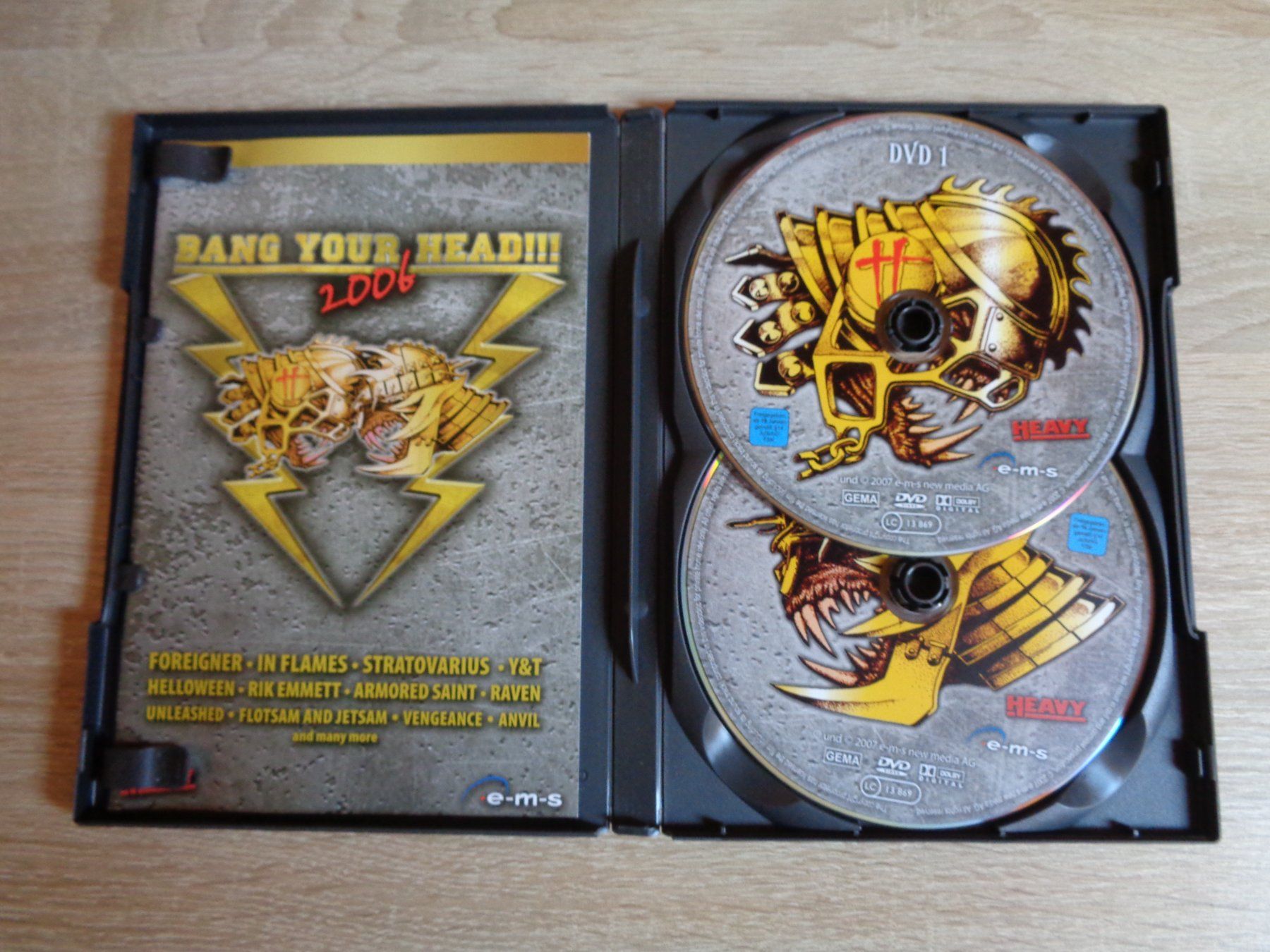 Tutti i DVDs: BANG YOUR HEAD 2006 ( 2 DVD ) – Usato da Weiningen ZH venduto da Princebebe 1
