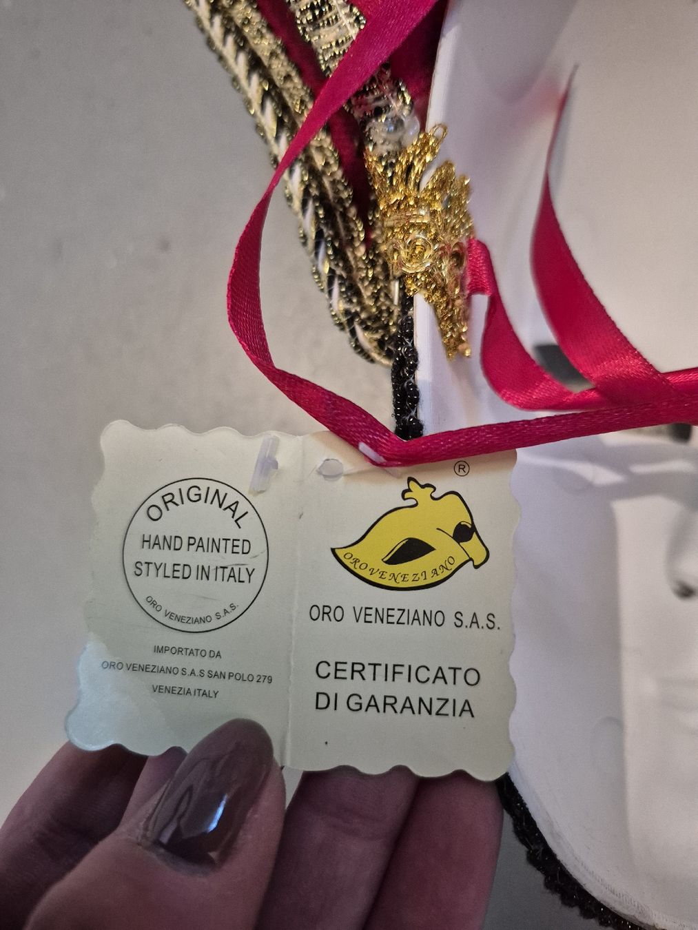 Tutte le decorazioni: Venezianische Maske – Nuovo (secondo la descrizione) da Oberwil BL venduto da stefanie_carina_89 2