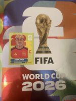 Panini Sticker WM Fifa Lamine Yamal ESP 15