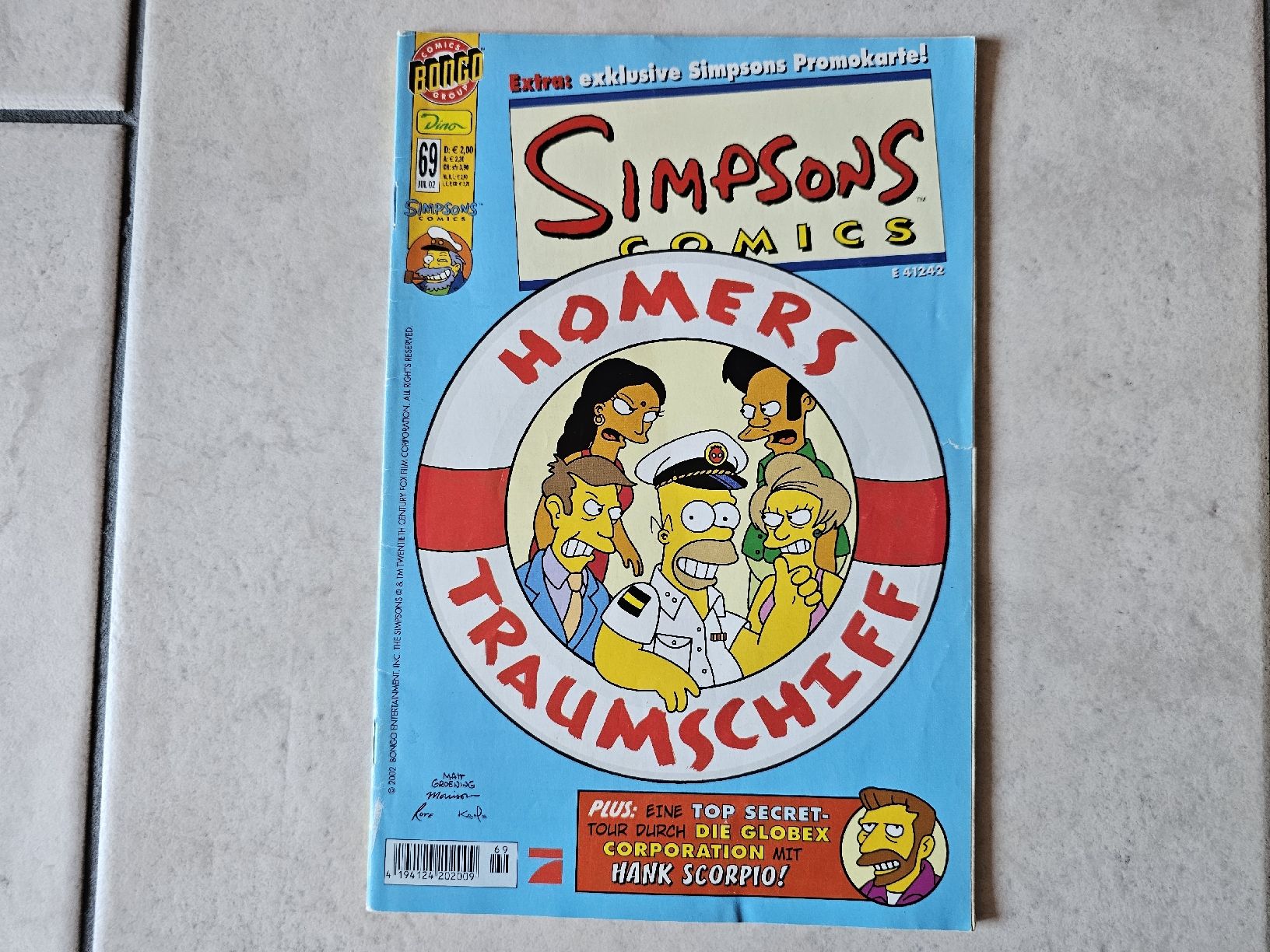 Fumetti: Simpsons Comic  -  Heft #69 – Usato da Schneisingen venduto da backstore24