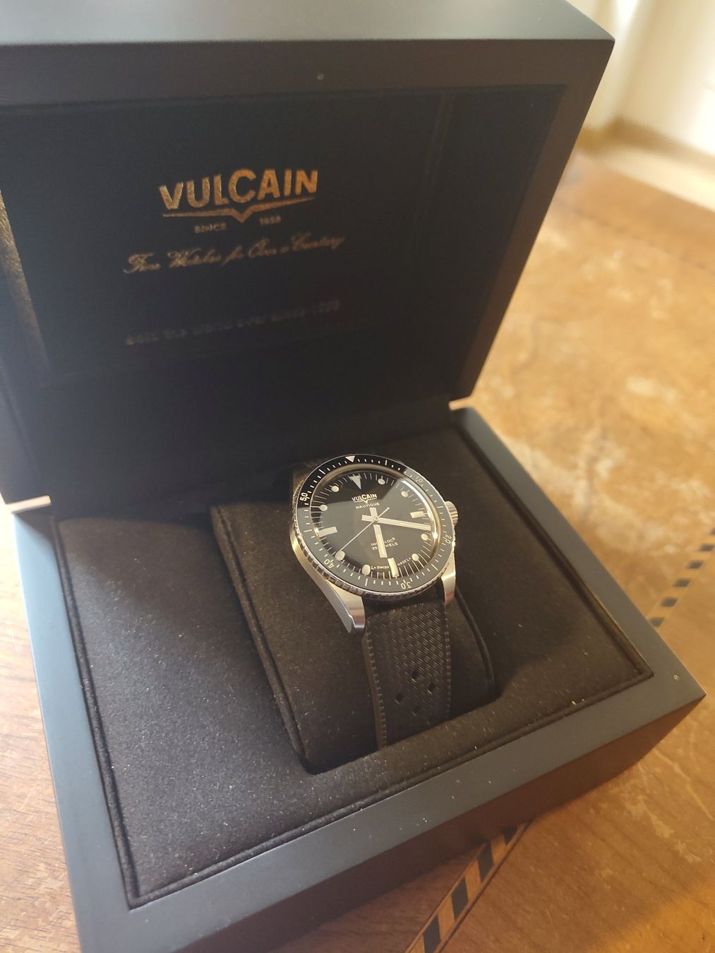 Vulcain Uhren: Vulcain Nautique skindiver full set – Neu (gemäss Beschreibung) aus Neuchâtel von rja_2f8b 1