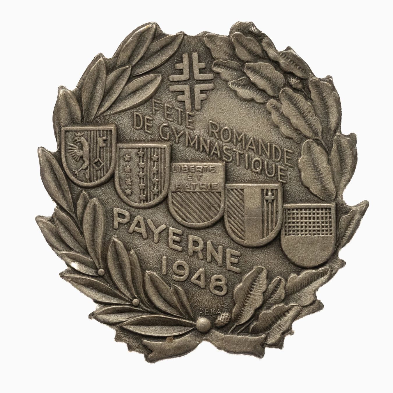Medaglie: Fête Romande de Gymnastique 1948 Payerne – Usato da Rotkreuz venduto da Swiss-Coins