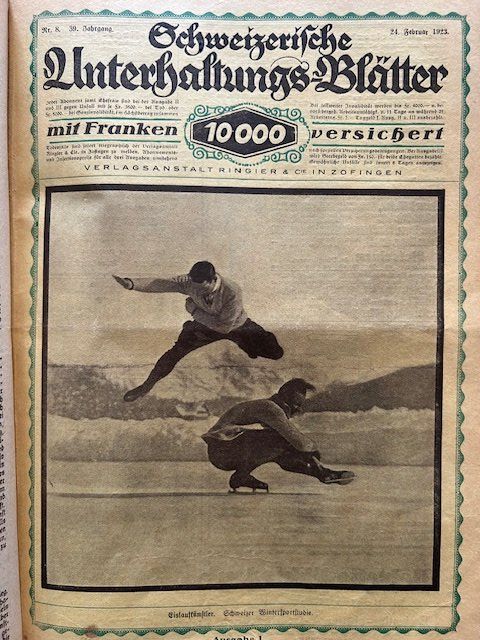 Riviste & Magazine: Schweizerische Unterhaltungsblätter, 1923, top – Usato da Bern venduto da oregonzwei 9