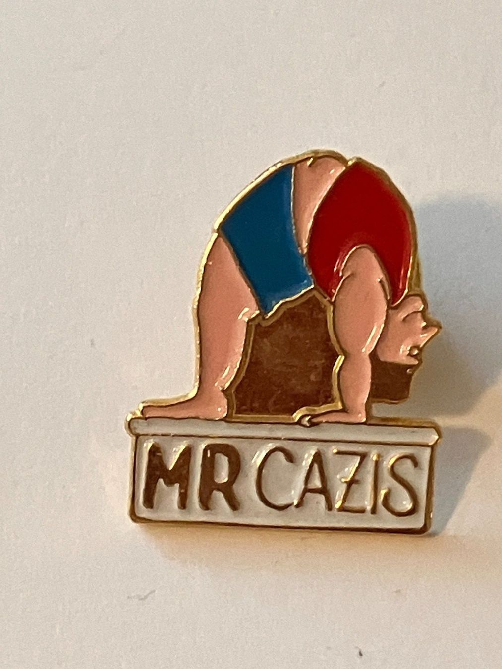 Placchette & Badge: 1 Pin Mr Cazis – Usato da Basel venduto da djwwpp
