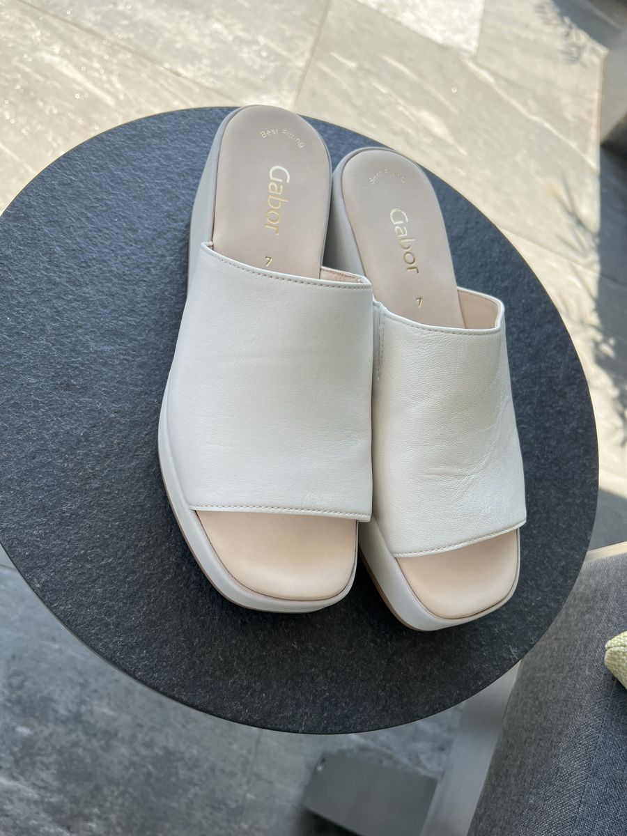 Gabor Damenschuhe: Lederpantolette Gabor neu – Neu (gemäss Beschreibung) aus Döttingen von Steinklopferin 2