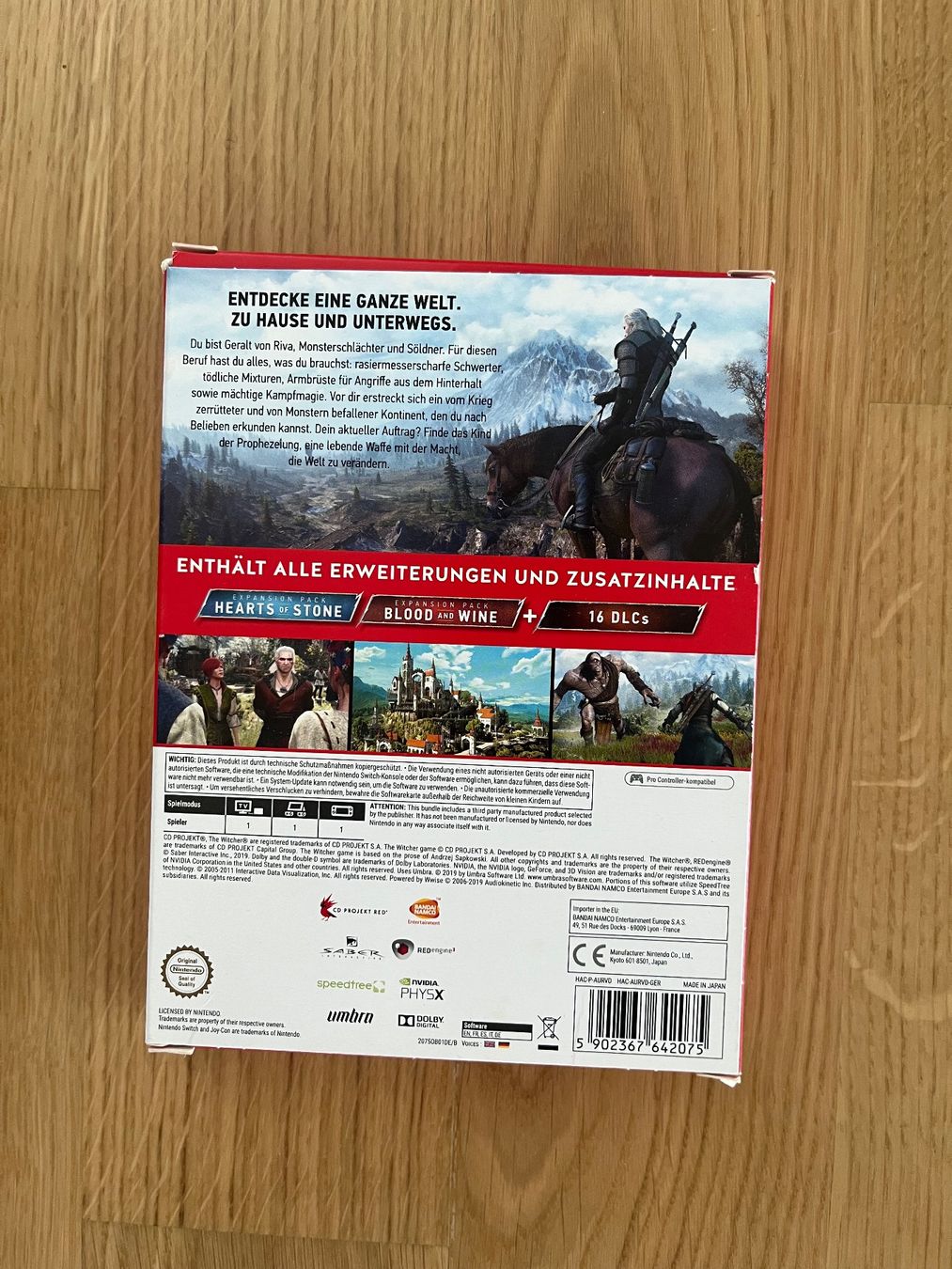 Nintendo Giochi: Nintento Switch the witcher – Usato da Uster venduto da r_mendes 1