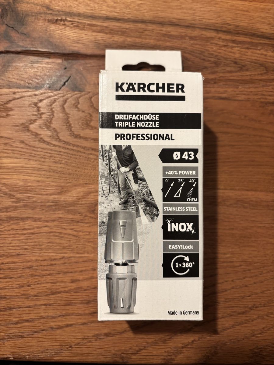 Kärcher Idropulitrici ad alta pressione: Kärcher Dreifachdüse, neu! – Nuovo e nell'imballaggio originale da Küssnacht am Rigi venduto da Duwir