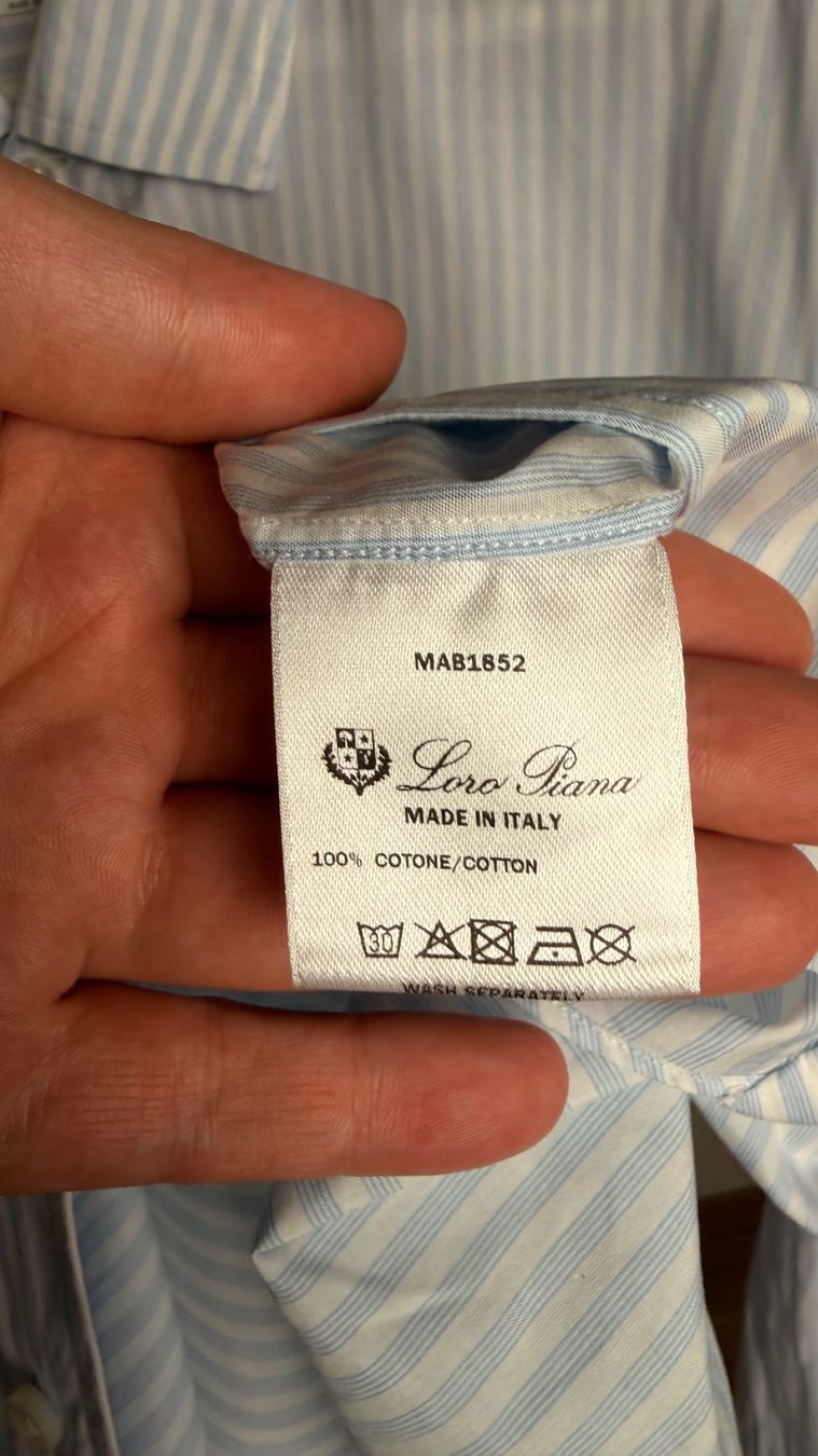 Loro Piana Chemises: Loro Piana gestreift – Neuf (Voir description) à Burgdorf par ime_f9f6 3
