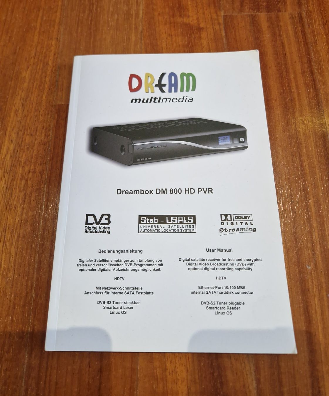 Ricevitori: Dreambox DM800 HD PVR / Multimedia TV – Usato da Kloten venduto da Scampi6 3