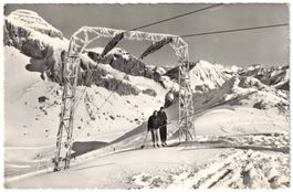 Leysin Berneuse mit Skilift Aï--Berneuse