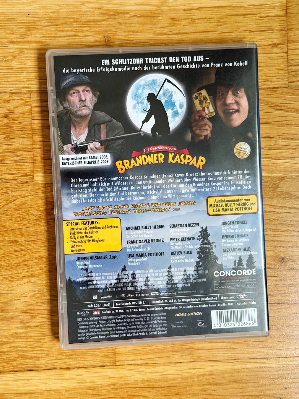 Tous les DVDs: Geschichte vom Brandner Kaspar, DVD, Bully – D'occasion à Adliswil par Ch_Mei 1