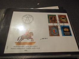 Briefmarke Bundesfeiermarken 27.05.81