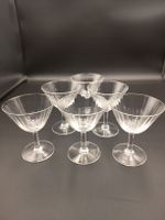 Set von 6 Likörglasern Kristallglas gebraucht 