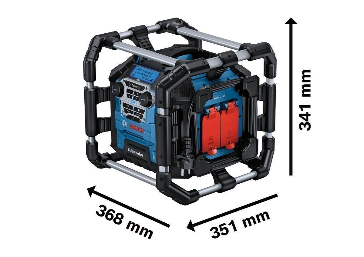 Bosch Radio: DAB+ Baustellenradio von Bosch GPB 18V-5 SC – Nuovo e nell'imballaggio originale da Koppigen venduto da Bracher_Mail-House 4